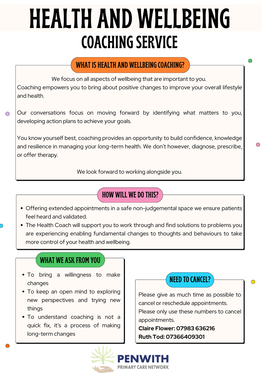 Health and Wellbeing Coaching